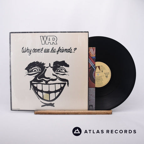 War Why Can't We Be Friends? LP Vinyl Record - Front Cover & Record