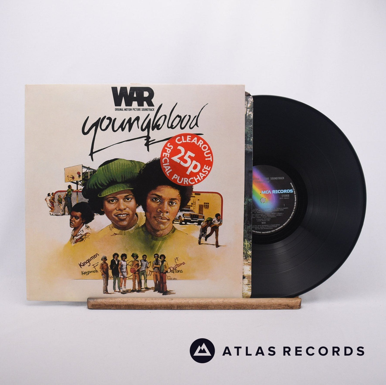 War Youngblood LP Vinyl Record - Front Cover & Record