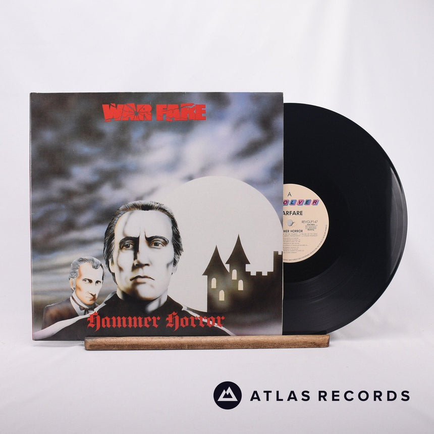 Warfare Hammer Horror LP Vinyl Record - Front Cover & Record