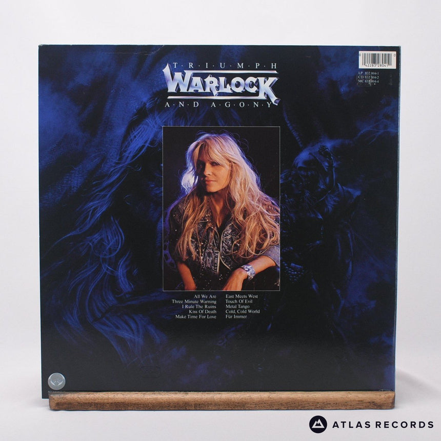 Warlock - Triumph And Agony - Gatefold LP Vinyl Record - EX/VG+