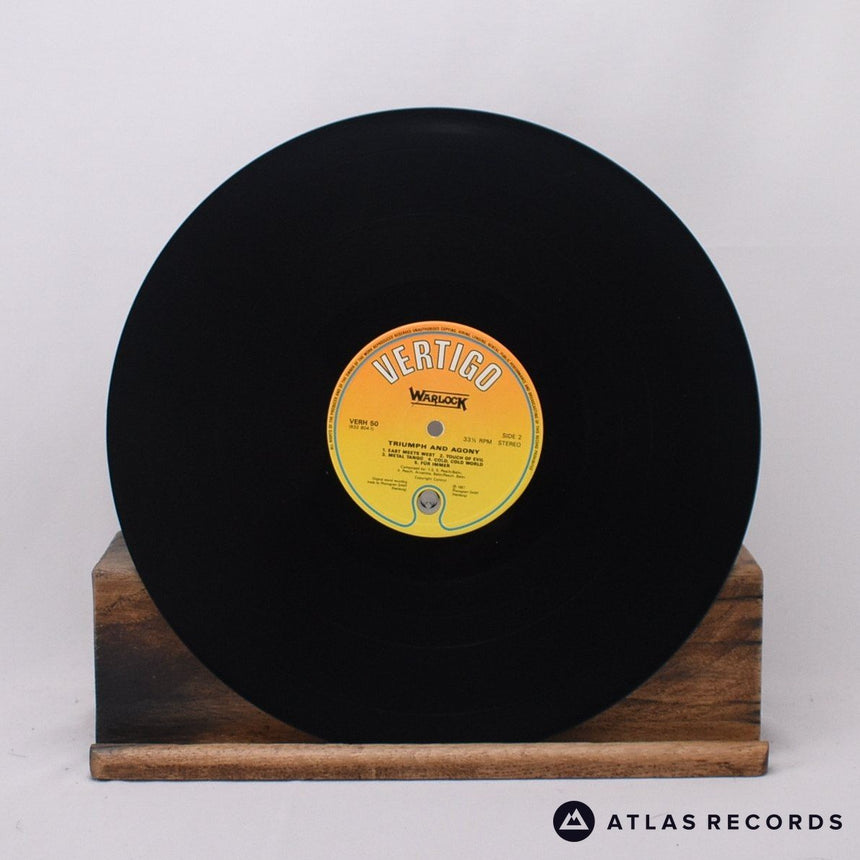 Warlock - Triumph And Agony - LP Vinyl Record - VG+/EX