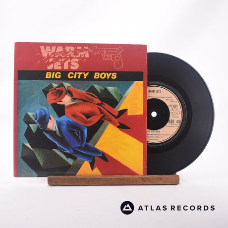 Warm Jets Big City Boys 7" Vinyl Record - Front Cover & Record