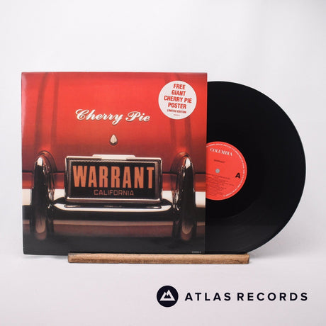 Warrant Cherry Pie 12" Vinyl Record - Front Cover & Record