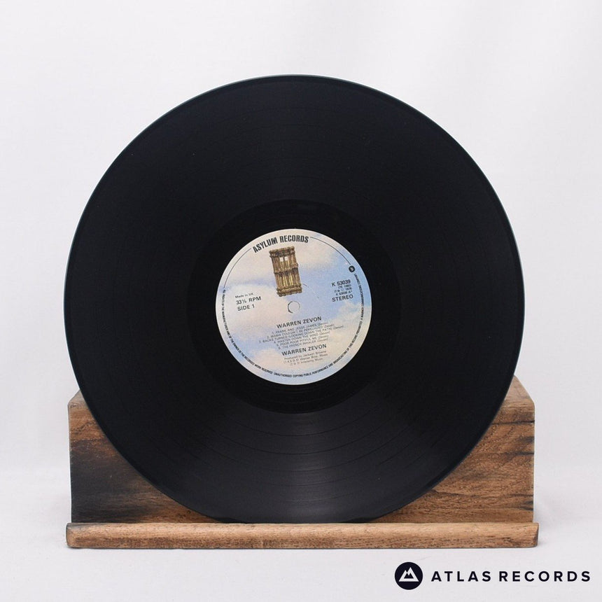 Warren Zevon - Warren Zevon - Lyric Sheet Repress LP Vinyl Record - VG+/EX