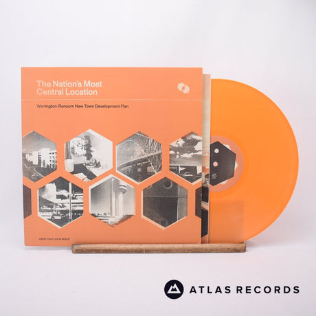 Warrington-Runcorn New Town Development Plan The Nation's Most Central Location LP Vinyl Record - Front Cover & Record