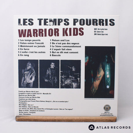 Warrior Kids - Les Temps Pourris - Blue Translucent LP Vinyl Record - NM/NM