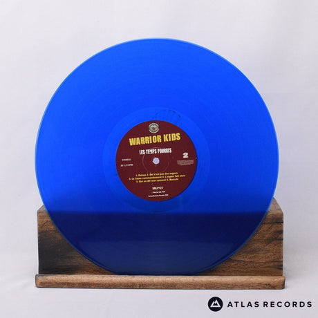 Warrior Kids - Les Temps Pourris - Blue Translucent LP Vinyl Record - NM/NM