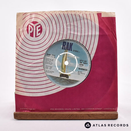 Warwick Let's Get The Party Going 7" Vinyl Record - In Sleeve