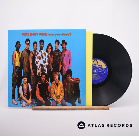 Was Are You Okay? LP Vinyl Record - Front Cover & Record
