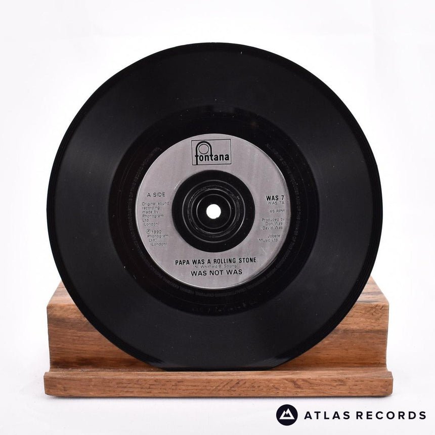 Was - Papa Was A Rolling Stone - 7" Vinyl Record - VG+/EX