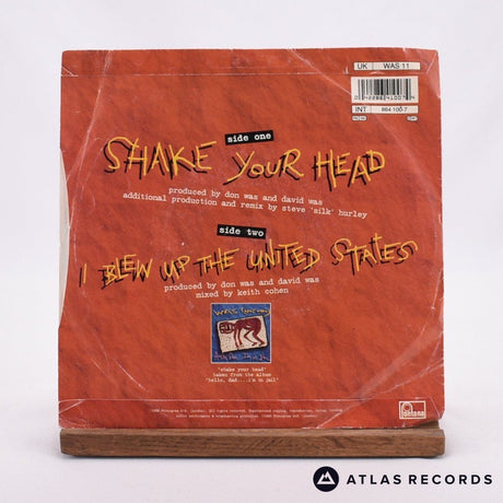 Was - Shake Your Head - 7" Vinyl Record - VG+/EX