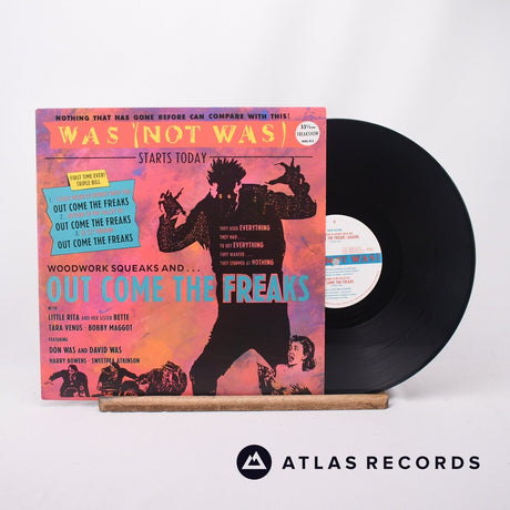 Was Woodwork Squeaks And ... Out Come The Freaks 12" Vinyl Record - Front Cover & Record