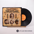 Waylon Jennings Wanted! The Outlaws LP Vinyl Record - Front Cover & Record
