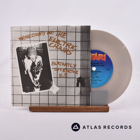 Wayne County Blatantly Offenzive E.P. 7" Vinyl Record - Front Cover & Record