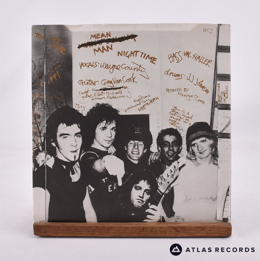 Wayne County - Blatantly Offenzive E.P. - 7" EP Vinyl Record - EX/VG+