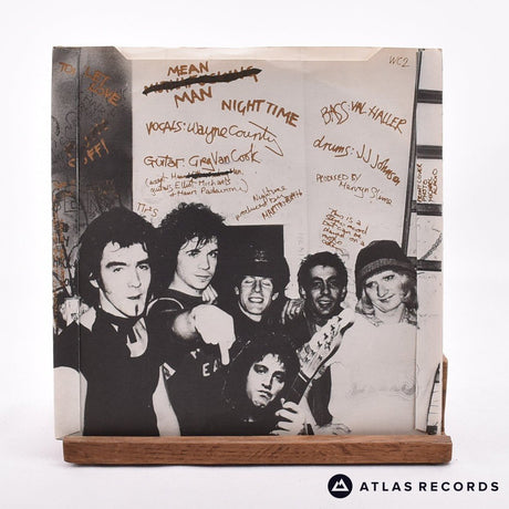 Wayne County - Blatantly Offenzive E.P. - Gold 7" EP Vinyl Record - EX/EX
