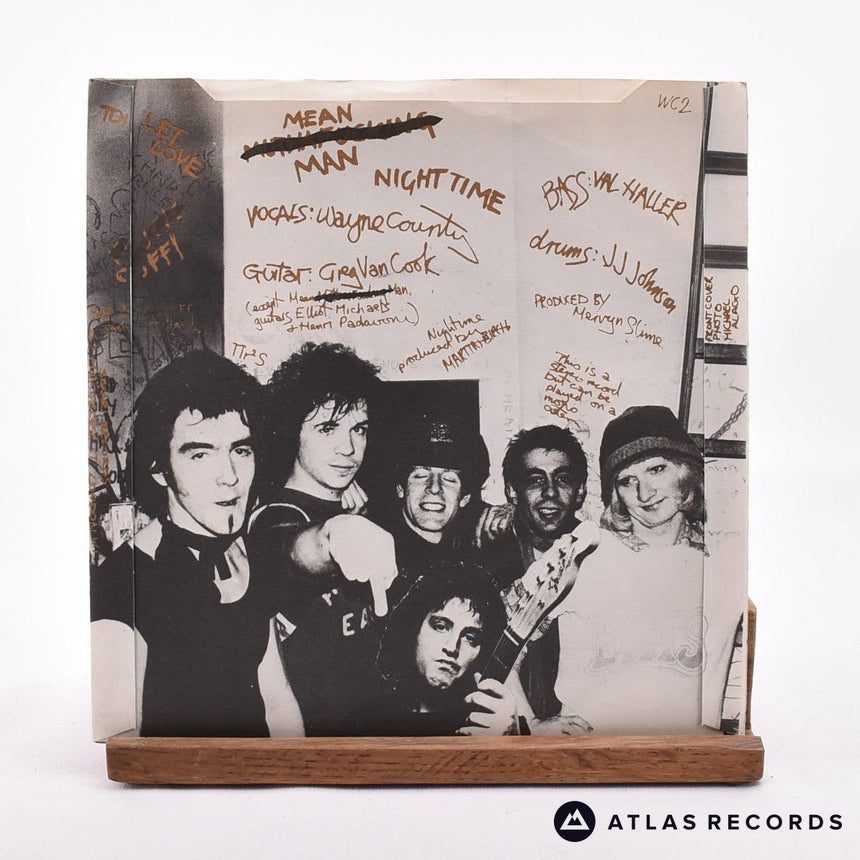 Wayne County - Blatantly Offenzive E.P. - Gold 7" EP Vinyl Record - EX/EX