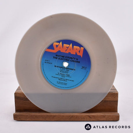 Wayne County - Blatantly Offenzive E.P. - 7" EP Vinyl Record - EX/VG+