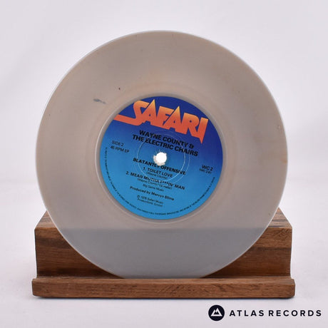 Wayne County - Blatantly Offenzive E.P. - 7" EP Vinyl Record - EX/VG+