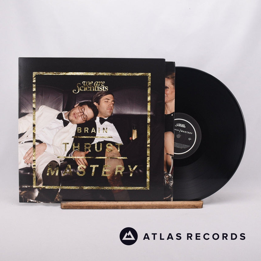 We Are Scientists Brain Thrust Mastery LP Vinyl Record - Front Cover & Record