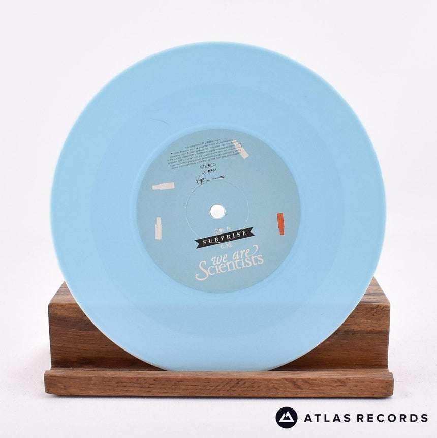 We Are Scientists - It's A Hit - Blue Limited Edition 7" Vinyl Record - NM/NM