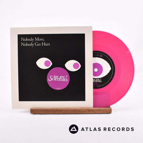 We Are Scientists Nobody Move, Nobody Get Hurt 7" Vinyl Record - Front Cover & Record