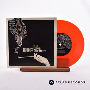 We Are Scientists Nobody Move Nobody Get Hurt 7" Vinyl Record - Front Cover & Record
