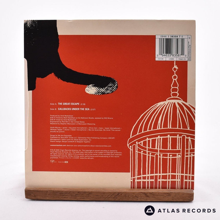 We Are Scientists - The Great Escape - 7" Vinyl Record - NM/NM