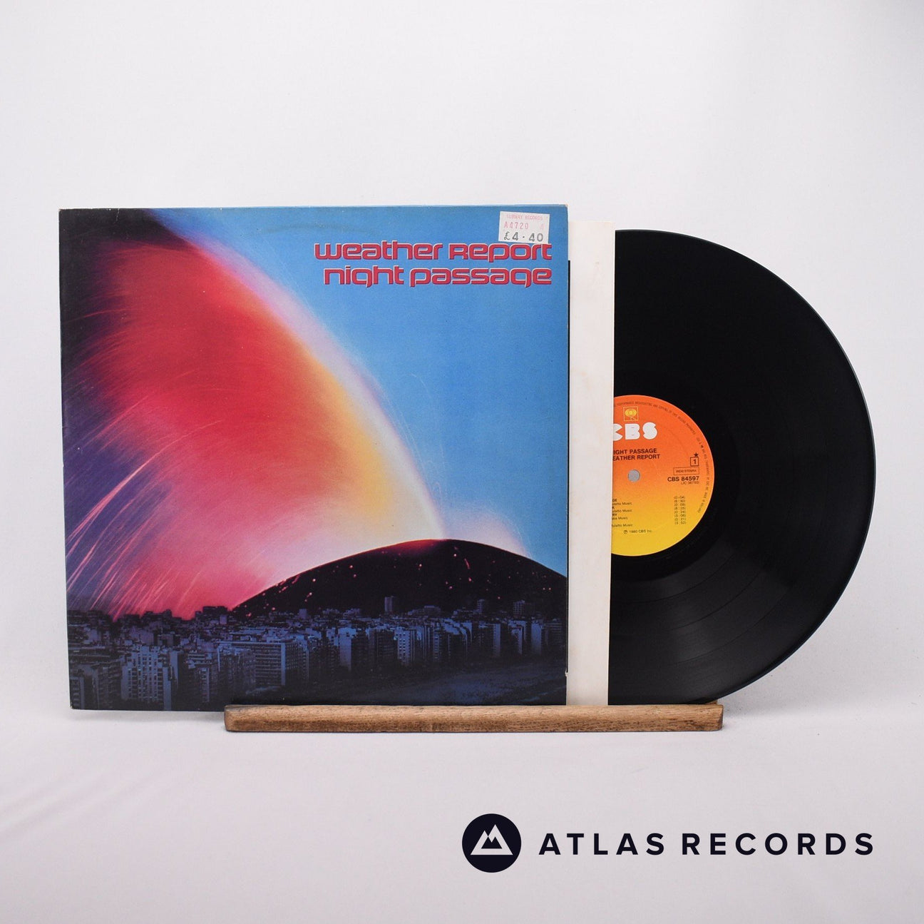 Weather Report Night Passage LP Vinyl Record - Front Cover & Record