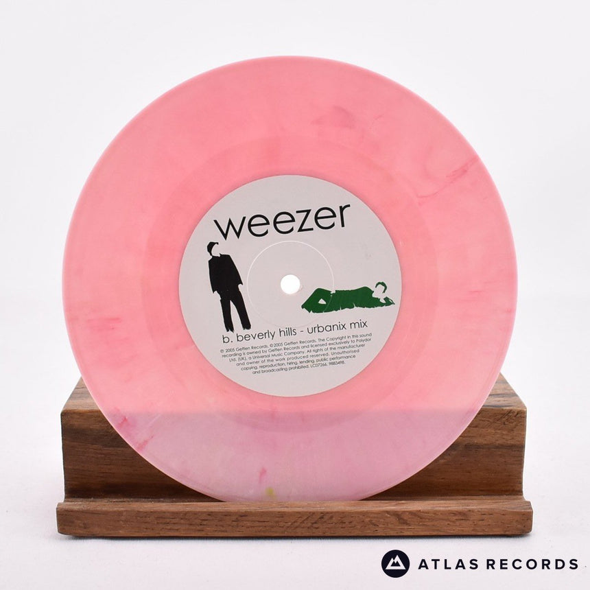 Weezer - We Are All On Drugs - Pink Marble 7" Vinyl Record - NM/NM