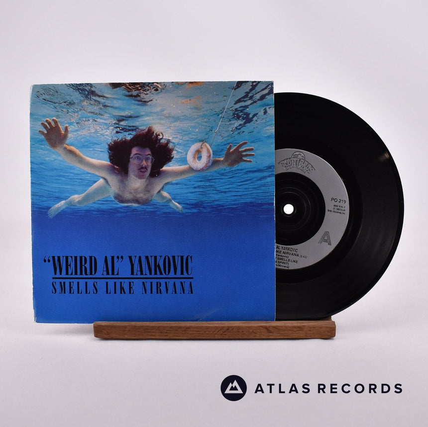 "Weird Al" Yankovic Smells Like Nirvana 7" Vinyl Record - Front Cover & Record