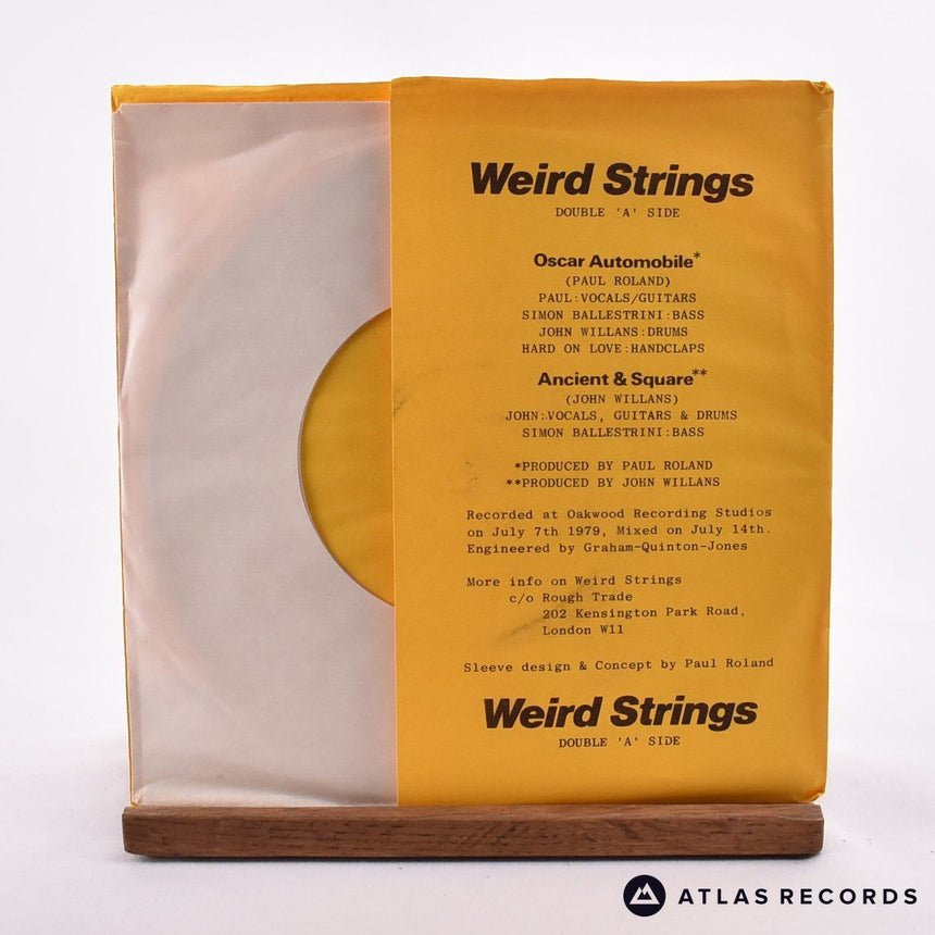 Weird Strings - Oscar Automobile - 7" Vinyl Record - VG+/EX