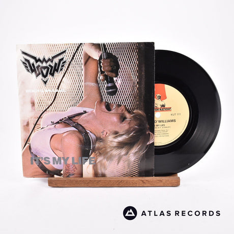 Wendy O. Williams It's My Life 7" Vinyl Record - Front Cover & Record
