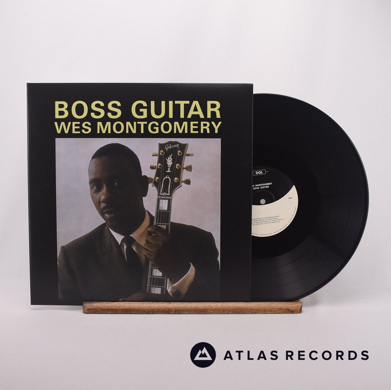 Wes Montgomery Boss Guitar LP Vinyl Record - Front Cover & Record