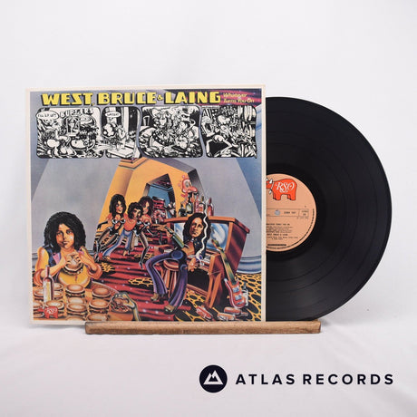 West, Bruce & Laing Whatever Turns You On LP Vinyl Record - Front Cover & Record