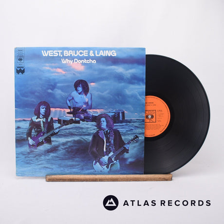 West, Bruce & Laing Why Dontcha LP Vinyl Record - Front Cover & Record