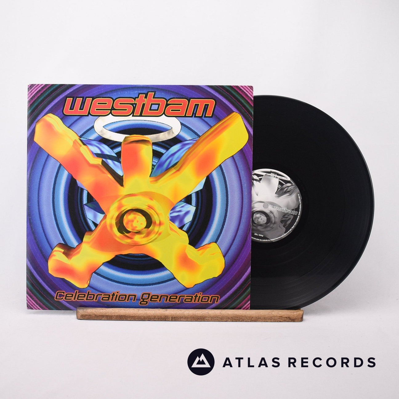Westbam Celebration Generation 12" Vinyl Record - Front Cover & Record