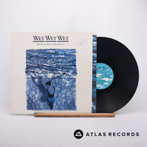 Wet Wet Wet Holding Back The River LP Vinyl Record - Front Cover & Record