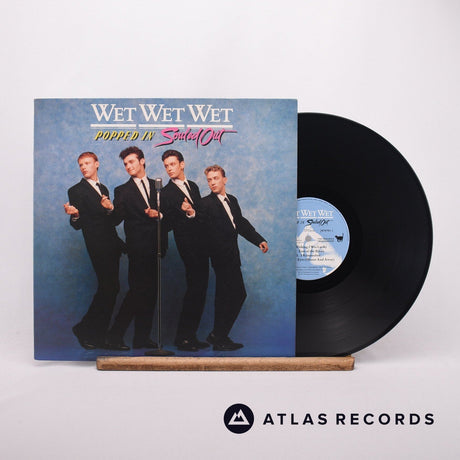 Wet Wet Wet Popped In Souled Out LP Vinyl Record - Front Cover & Record