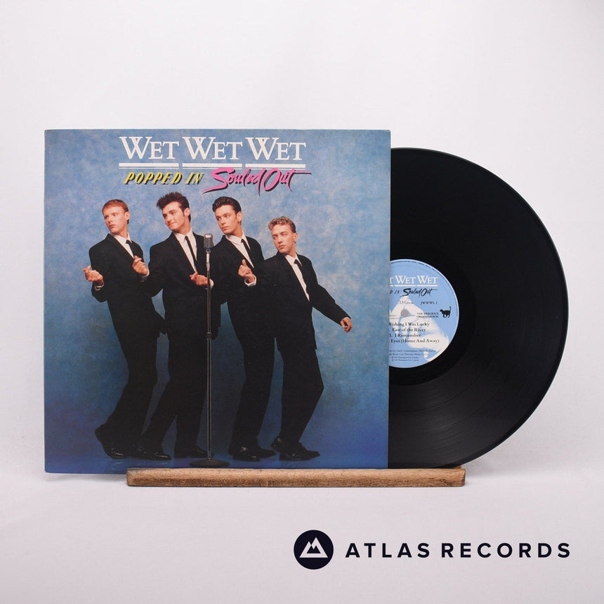 Wet Wet Wet Popped In Souled Out LP Vinyl Record - Front Cover & Record