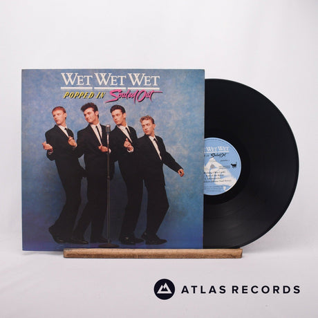 Wet Wet Wet Popped In Souled Out LP Vinyl Record - Front Cover & Record