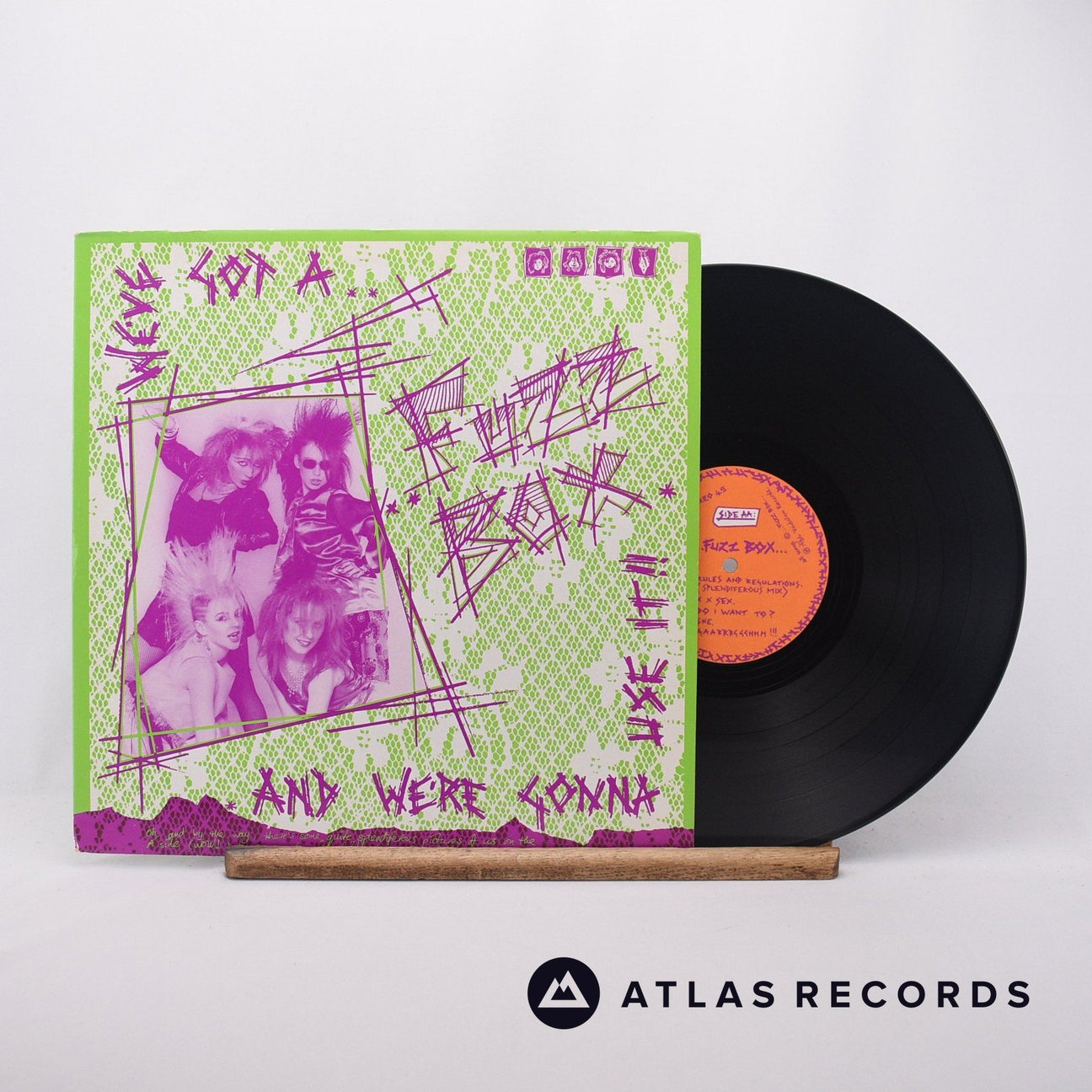 We've Got A Fuzzbox And We're Gonna Use It Rules And Regulations 12" Vinyl Record - Front Cover & Record