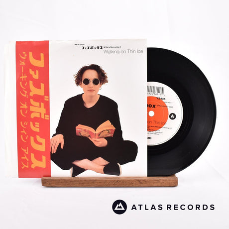 We've Got A Fuzzbox And We're Gonna Use It Walking On Thin Ice 7" Vinyl Record - Front Cover & Record