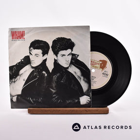 Wham! Bad Boys 7" Vinyl Record - Front Cover & Record