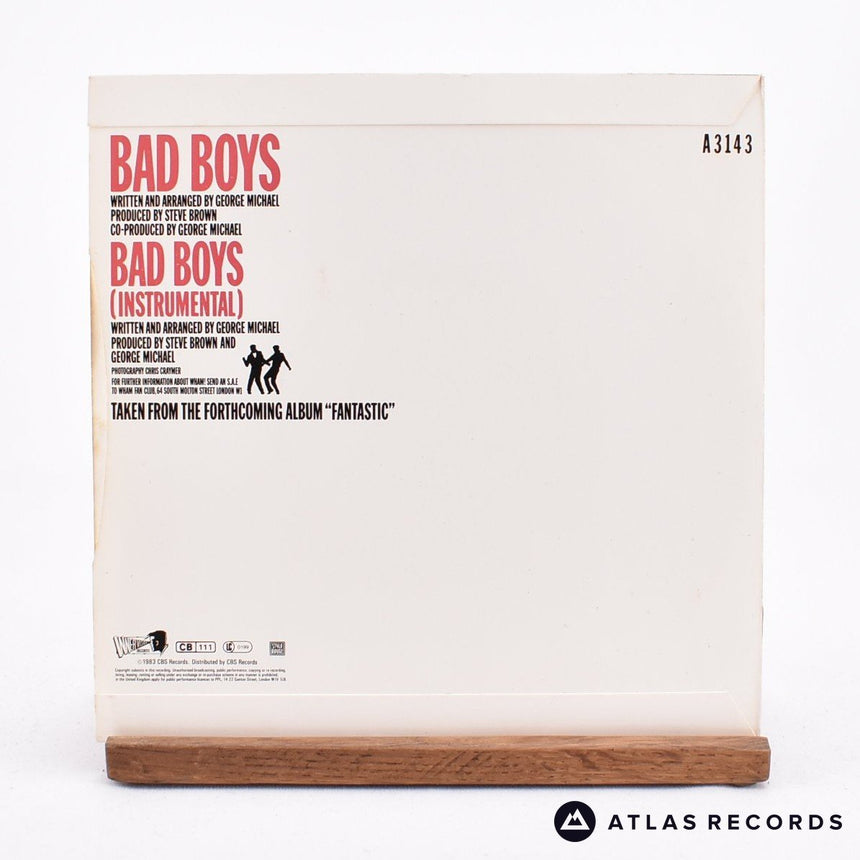 Wham! - Bad Boys - 7" Vinyl Record - EX/VG+