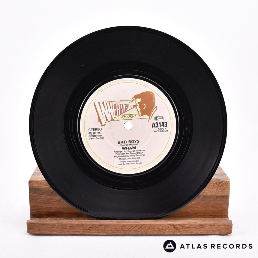 Wham! - Bad Boys - 7" Vinyl Record - EX/VG+