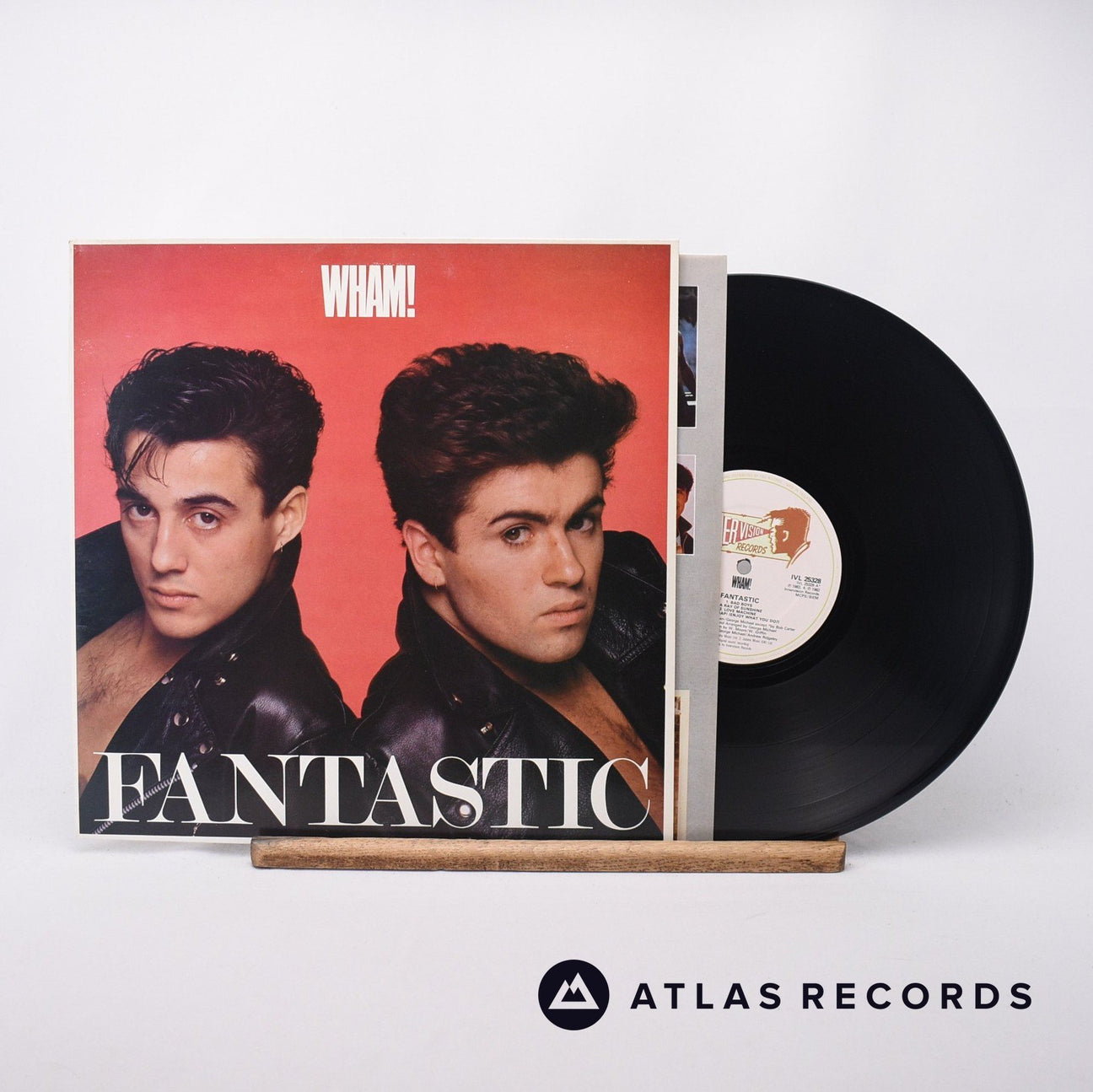Wham! Fantastic LP Vinyl Record - Front Cover & Record