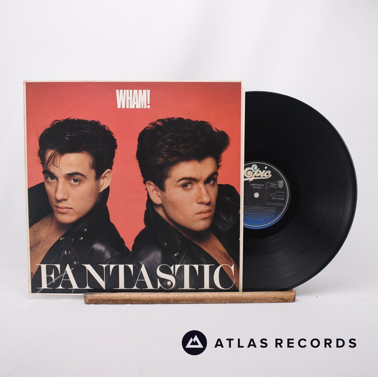 Wham! Fantastic LP Vinyl Record - Front Cover & Record