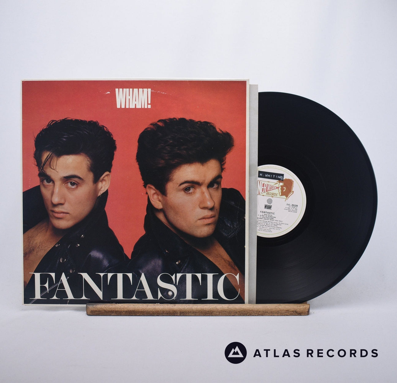 Wham! Fantastic LP Vinyl Record - Front Cover & Record