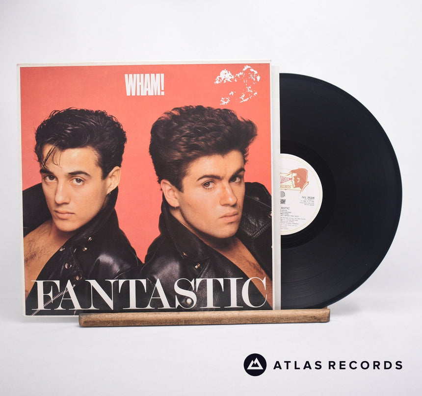 Wham! Fantastic LP Vinyl Record - Front Cover & Record